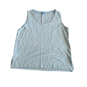 Women's Nautica Tank Top sleeveless layering Shirt Size XXL 2x plus gray  EUC